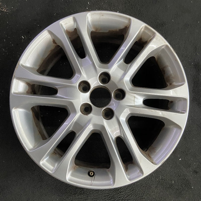 18" VOLVO 70 SERIES 16 18x7.5 alloy 6 split spokes Original OEM Wheel Rim - Front View
