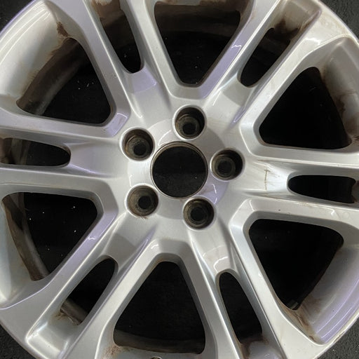 18" VOLVO 70 SERIES 16 18x7.5 alloy 6 split spokes Original OEM Wheel Rim - Angle View