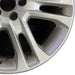 18" VOLVO 70 SERIES 16 18x7.5 alloy 6 split spokes Original OEM Wheel Rim - Close-Up Detail