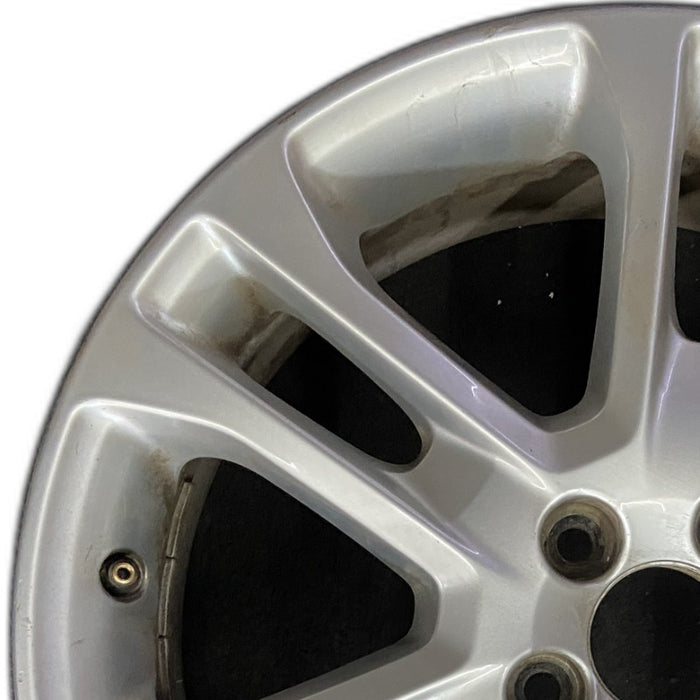 18" VOLVO 70 SERIES 16 18x7.5 alloy 6 split spokes Original OEM Wheel Rim - Angle View