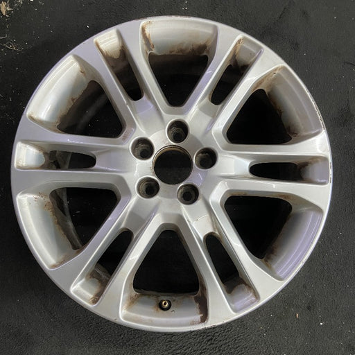 18" VOLVO 70 SERIES 16 18x7.5 alloy 6 split spokes Original OEM Wheel Rim - Front View