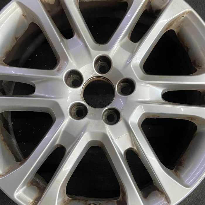 18" VOLVO 70 SERIES 16 18x7.5 alloy 6 split spokes Original OEM Wheel Rim - Angle View