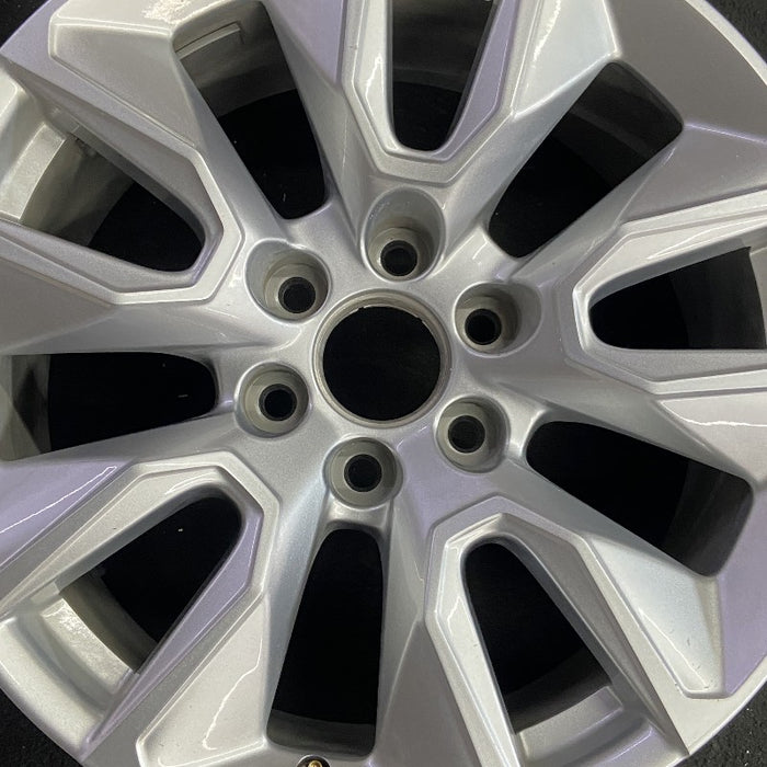 20" SIERRA 1500 PICKUP 19 20x9 10 spoke opt NZP Original OEM Wheel Rim - Angle View