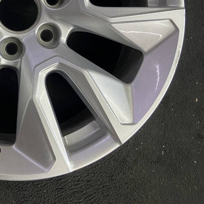 20" SIERRA 1500 PICKUP 19 20x9 10 spoke opt NZP Original OEM Wheel Rim - Back View