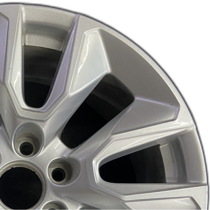 20" SIERRA 1500 PICKUP 19 20x9 10 spoke opt NZP Original OEM Wheel Rim - Side Profile