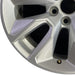 20" SIERRA 1500 PICKUP 19 20x9 10 spoke opt NZP Original OEM Wheel Rim - Back View