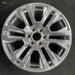 20" SIERRA 1500 PICKUP 19 , 20x9, 12 spoke, V spoke, opt RTL Original OEM Wheel - Angle View