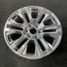 20" SIERRA 1500 PICKUP 19 , 20x9, 12 spoke, V spoke, opt RTL Original OEM Wheel - Close-Up Detail