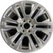 20" SIERRA 1500 PICKUP 19 , 20x9, 12 spoke, V spoke, opt RTL Original OEM Wheel - Front View