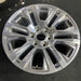 20" SIERRA 1500 PICKUP 19 , 20x9, 12 spoke, V spoke, opt RTL Original OEM Wheel - Side Profile