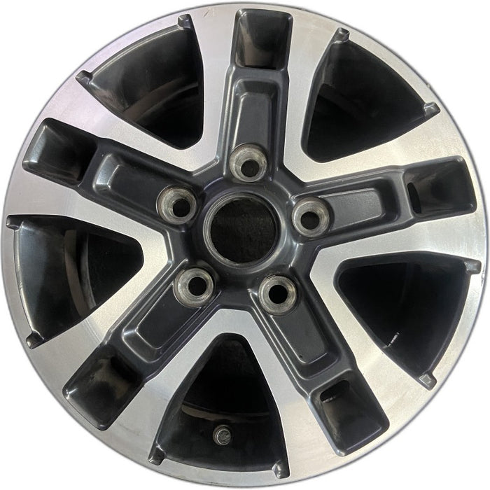 16" PROMASTER 1500 VAN 23-24 16x6 aluminum machined face with pockets Original - Front View