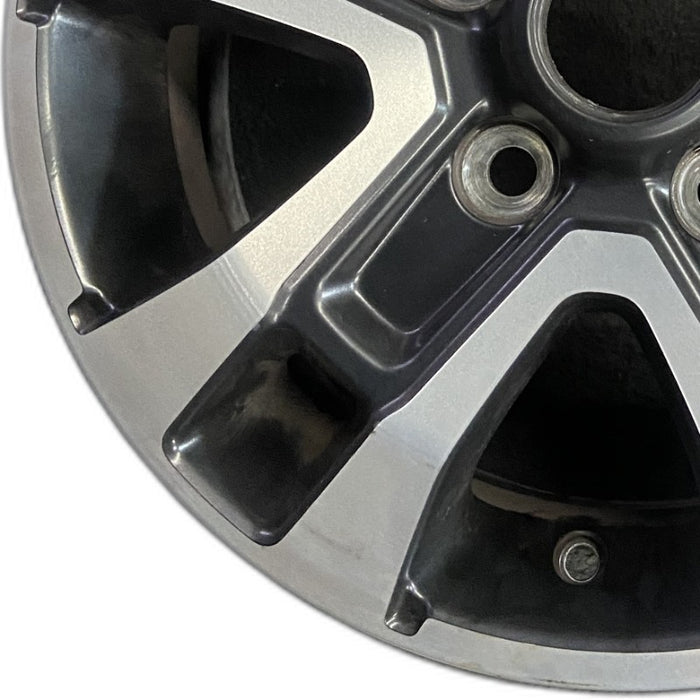 16" PROMASTER 1500 VAN 23-24 16x6 aluminum machined face with pockets Original - Back View