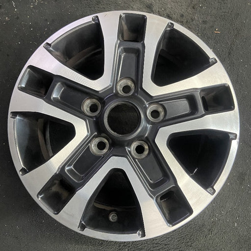 16" PROMASTER 1500 VAN 23-24 16x6 aluminum machined face with pockets Original - Front View