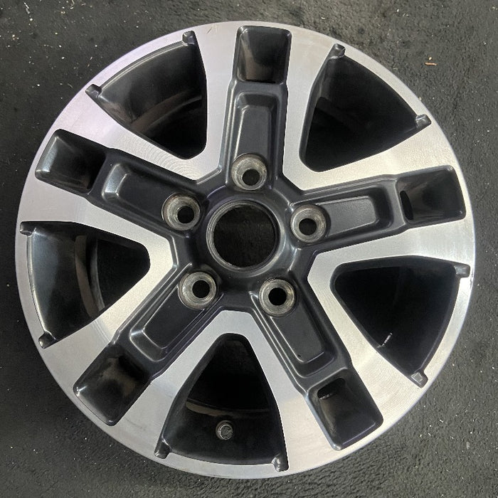 16" PROMASTER 1500 VAN 23-24 16x6 aluminum machined face with pockets Original - Front View