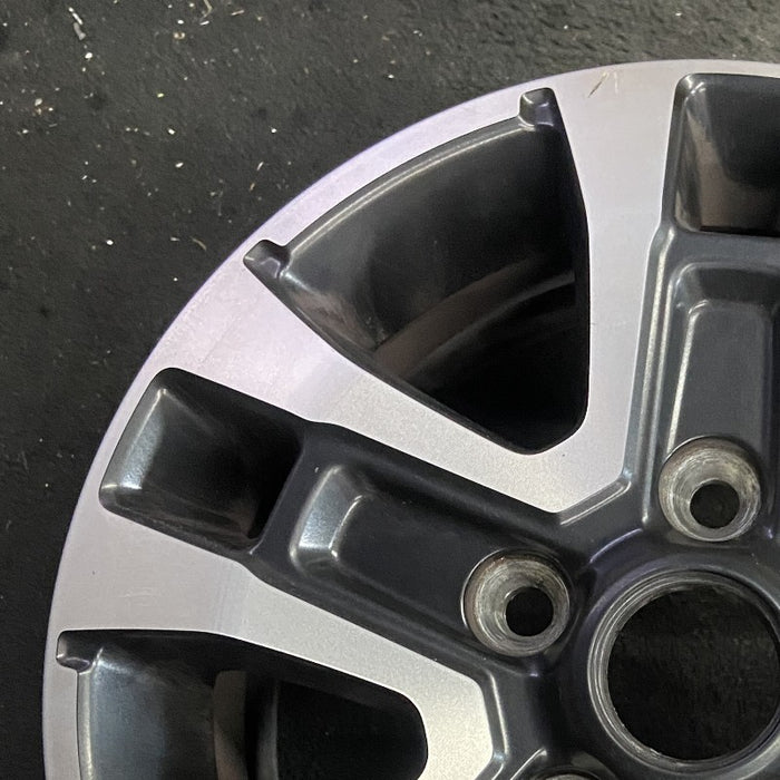16" PROMASTER 1500 VAN 23-24 16x6 aluminum machined face with pockets Original - Side Profile