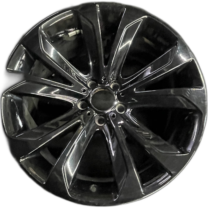 20" BMW X5 14-18 20x11 , 5 spoke, V spoke, grooved spoke Original OEM Wheel Rim - Front View