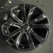 20" BMW X5 14-18 20x11 , 5 spoke, V spoke, grooved spoke Original OEM Wheel Rim - Angle View