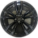 20" BMW X5 14-18 20x10 , 5 spoke, V spoke, flat spoke, black Original OEM Wheel - Front View