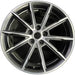 19" MUSTANG 18-21 19x8.5 , 10 spoke, , machined face Original OEM Wheel Rim - Front View