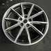 19" MUSTANG 18-21 19x8.5 , 10 spoke, , machined face Original OEM Wheel Rim - Side Profile