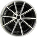 19" MUSTANG 18-21 19x8.5 , 10 spoke, , machined face Original OEM Wheel Rim - Front View
