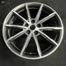 19" MUSTANG 18-21 19x8.5 , 10 spoke, , machined face Original OEM Wheel Rim - Side Profile