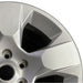 18" DODGE 1500 PICKUP 19 6 lug 18x8 aluminum 5 spoke opt WBB Original OEM Wheel - Side Profile