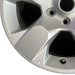 18" DODGE 1500 PICKUP 19 6 lug 18x8 aluminum 5 spoke opt WBB Original OEM Wheel - Back View