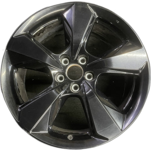 20" PASSPORT 19-20 20x8.5 5 spoke black Original OEM Wheel Rim - Front View