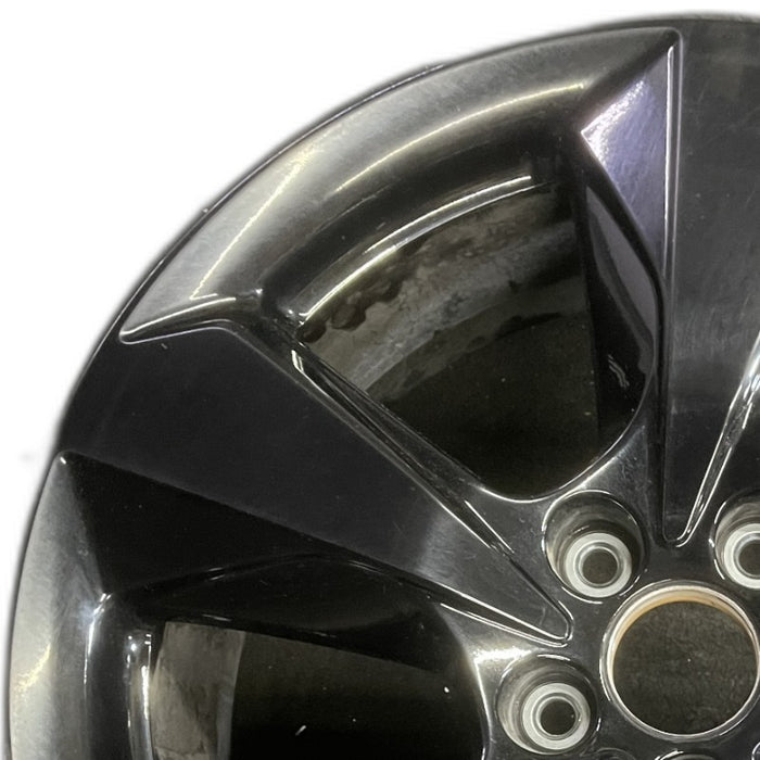 20" PASSPORT 19-20 20x8.5 5 spoke black Original OEM Wheel Rim - Angle View