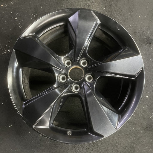 20" PASSPORT 19-20 20x8.5 5 spoke black Original OEM Wheel Rim - Front View