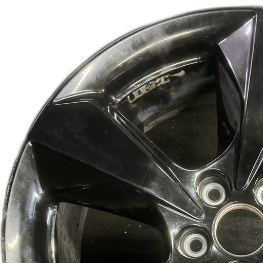20" PASSPORT 19-20 20x8.5 5 spoke black Original OEM Wheel Rim - Angle View