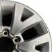 16" TACOMA 16 16x7 alloy 6 spoke V spoke silver Original OEM Wheel Rim - Side Profile
