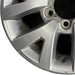 16" TACOMA 16 16x7 alloy 6 spoke V spoke silver Original OEM Wheel Rim - Back View