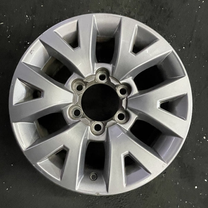 16" TACOMA 16 16x7 alloy 6 spoke V spoke silver Original OEM Wheel Rim - Additional View