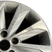 17" SONATA 15 17x7 exposed lug nuts Original OEM Wheel Rim - Side Profile