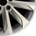 17" SONATA 15 17x7 exposed lug nuts Original OEM Wheel Rim - Close-Up Detail