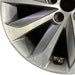 17" SONATA 15 17x7 exposed lug nuts Original OEM Wheel Rim - Back View