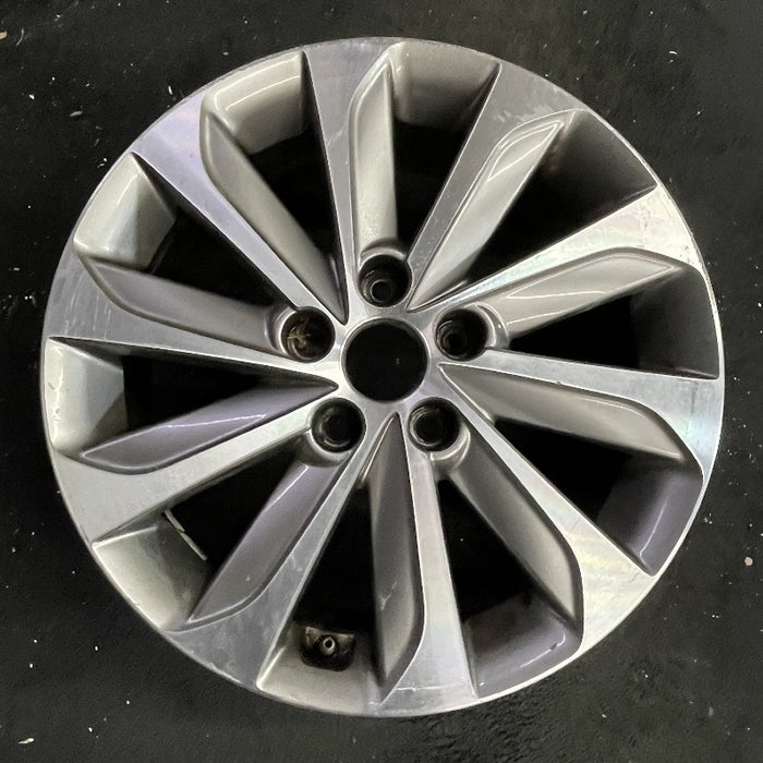 17" SONATA 15 17x7 exposed lug nuts Original OEM Wheel Rim - Front View