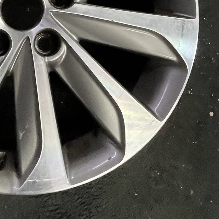 17" SONATA 15 17x7 exposed lug nuts Original OEM Wheel Rim - Back View