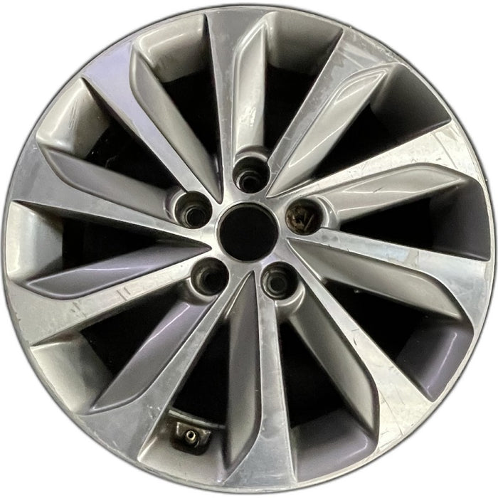 17" SONATA 15 17x7 exposed lug nuts Original OEM Wheel Rim - Front View