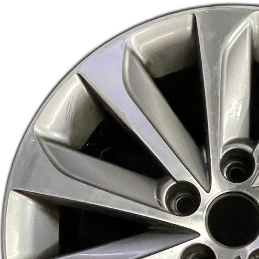 17" SONATA 15 17x7 exposed lug nuts Original OEM Wheel Rim - Angle View
