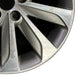 17" SONATA 15 17x7 exposed lug nuts Original OEM Wheel Rim - Close-Up Detail