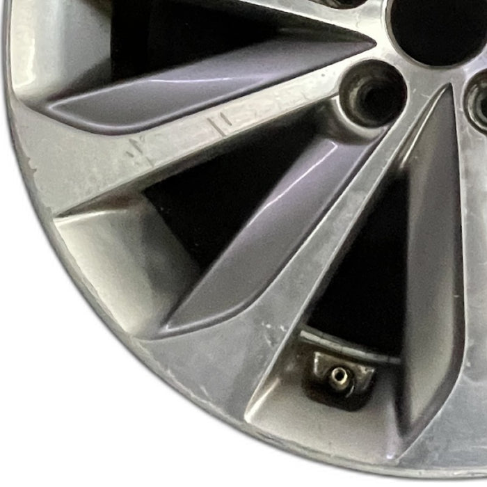 17" SONATA 15 17x7 exposed lug nuts Original OEM Wheel Rim - Back View
