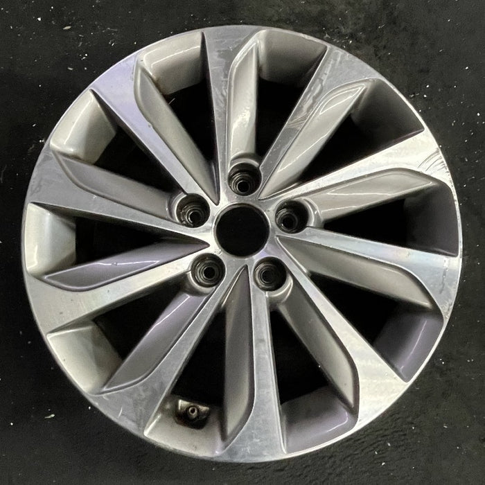17" SONATA 15 17x7 exposed lug nuts Original OEM Wheel Rim - Front View