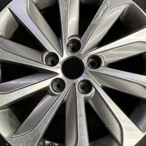 17" SONATA 15 17x7 exposed lug nuts Original OEM Wheel Rim - Angle View
