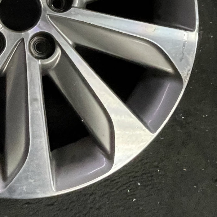17" SONATA 15 17x7 exposed lug nuts Original OEM Wheel Rim - Back View