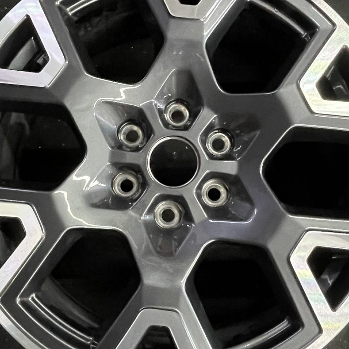 20" FORD F150 PICKUP 25 20x8.5 6 spoke single spoke Y spoke silver Original OEM - Angle View