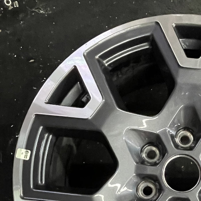 20" FORD F150 PICKUP 25 20x8.5 6 spoke single spoke Y spoke silver Original OEM - Side Profile