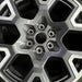 20" FORD F150 PICKUP 25 20x8.5 6 spoke single spoke Y spoke silver Original OEM - Angle View